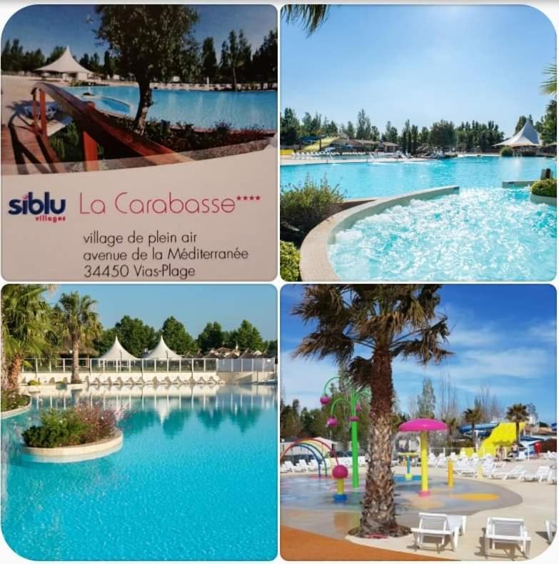 Mobilhome La Carabasse Виас Екстериор снимка